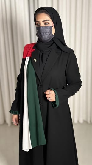 عبايه 034 ( اليوم الوطني الاماراتي )
