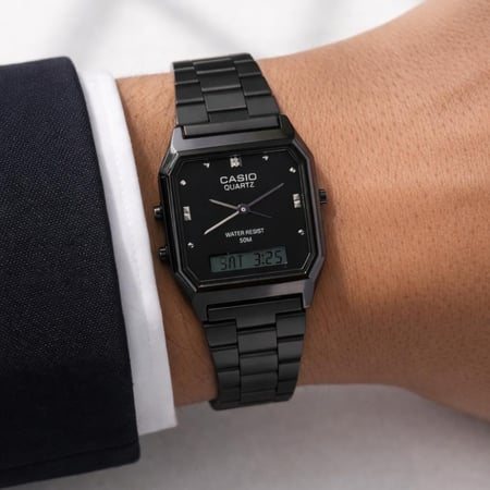 ساعة كاسيو CASIO vintage اسود