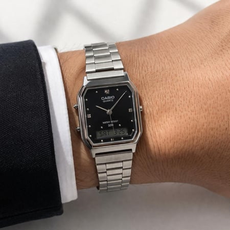 ساعة كاسيو CASIO vintage اسود