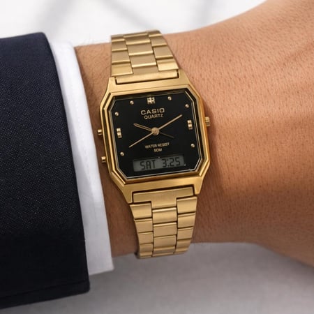 ساعة كاسيو CASIO vintage اسود