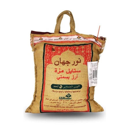 ارز مزة بسمتي 5 كجم - نور جهان