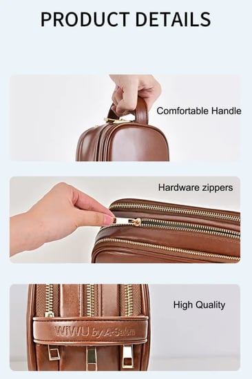 حقيبة يد سعة كبيرة Salem LUX 813 من WIWU