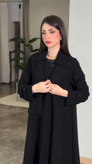 عباية اريام نص كلوش صورة 3