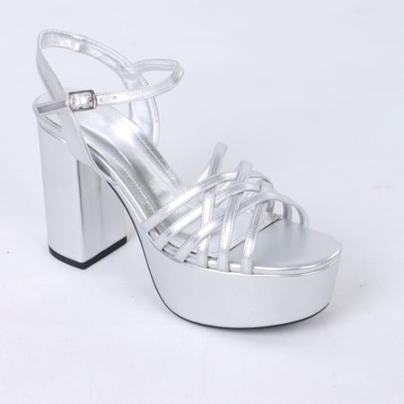 كعب فلين فضي