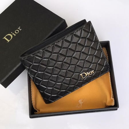 Dior Wide Wallet New Edition - بوك ديور موديل عريض الاصدار الجديد