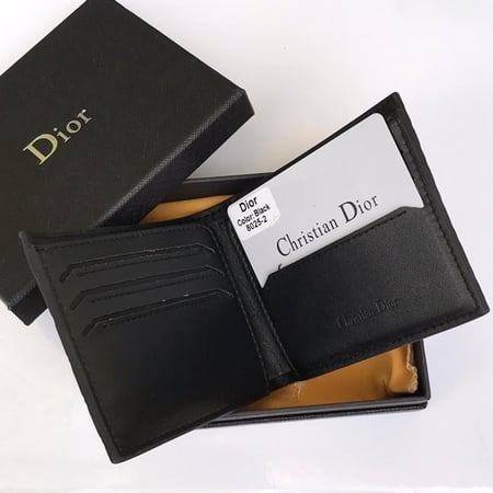 Dior Wide Wallet New Edition - بوك ديور موديل عريض الاصدار الجديد