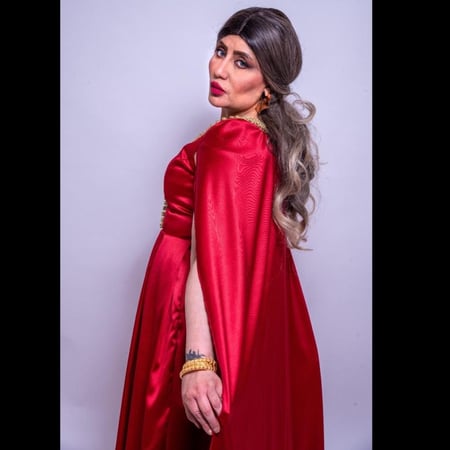 فستان تراثي ناعم