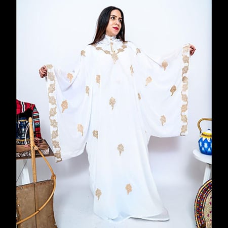 مسدح حجازي ابيض