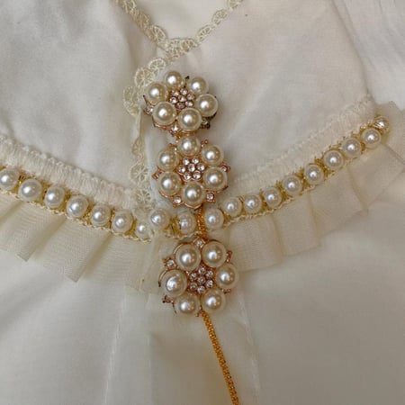 ازارير نجمة اللؤلؤ كبيرة