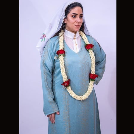 فستان برنسيس مفصص