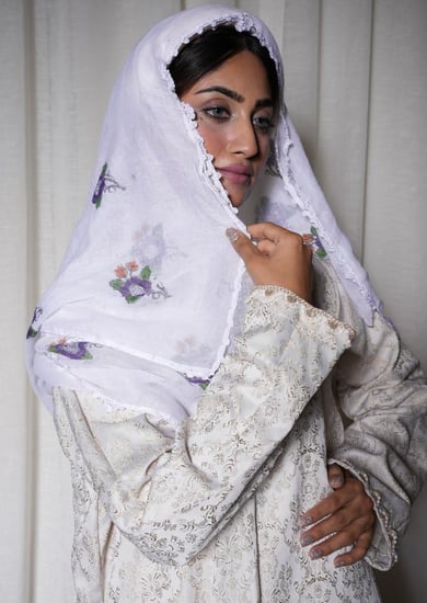 تسوق للحصول علي محرمة حجازية أصيلة بخيوط الكروشيه - جاما