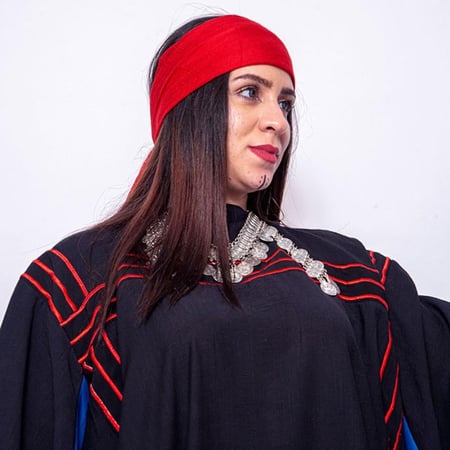 لبس قبيلة حرب للنساء