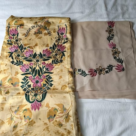 مخور مع طرحه اصفر