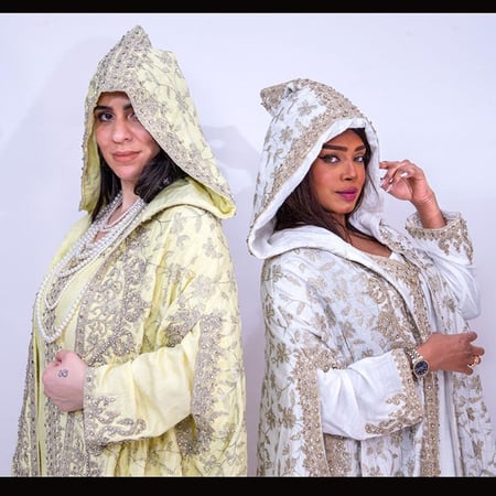 قفطان تطريز شرقي