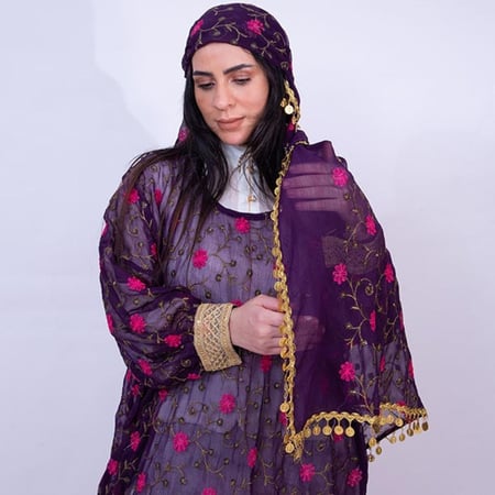 مسدح حجازي غامق