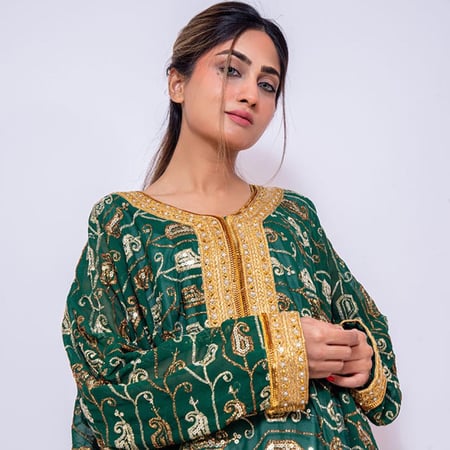 ثوب خليجي - ثوب نسائي - جلابيات - متجر جاما