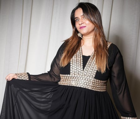 جلابيه الكنتيل من الشيفون