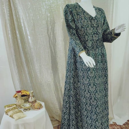 فستان استايل كرته حجازيه - فساتين نسائية - جاما