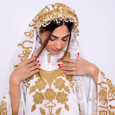 مسدح حجازي ابيض -  بكجات يوم مابدينا - متجر جاما