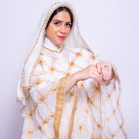 مسدح حجازي ابيض -جاما