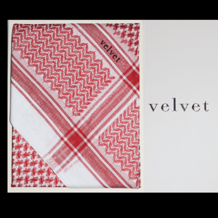 شماغ فيلفيت كلاسيك الايطالي Velvet