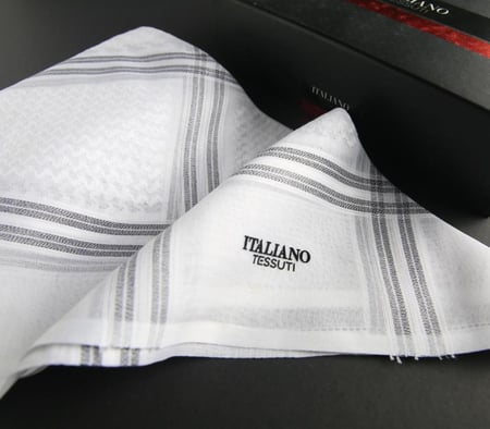 شماغ تيسوتي ابيض ST1W1