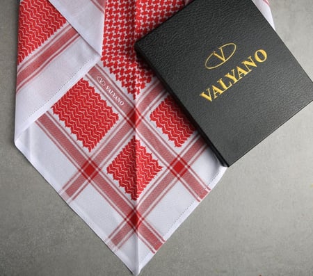 شماغ VALYANO كلاسيك دم الغزال اخر اصدار