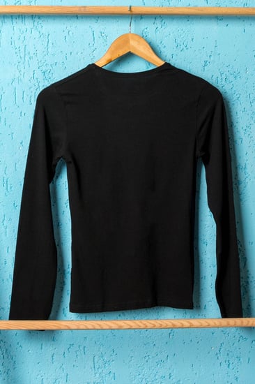 تيشيرت استرتش رجالي كم طويل حلق