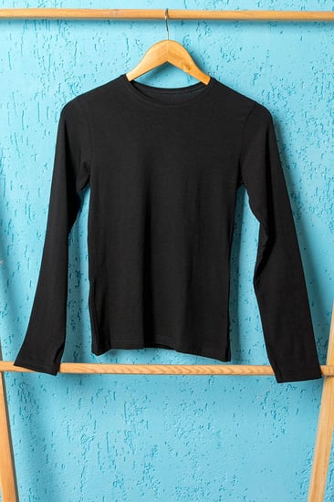 تيشيرت استرتش رجالي كم طويل حلق