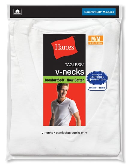 طقم تيشيرت رجالي نصف كم سبعة ثلاث قطع Hanes