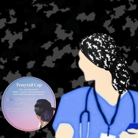 Camouflage Surgical Cap