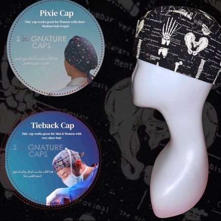 Bones  Surgical Cap