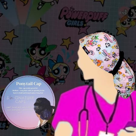 Powerpuff girls Surgical Cap