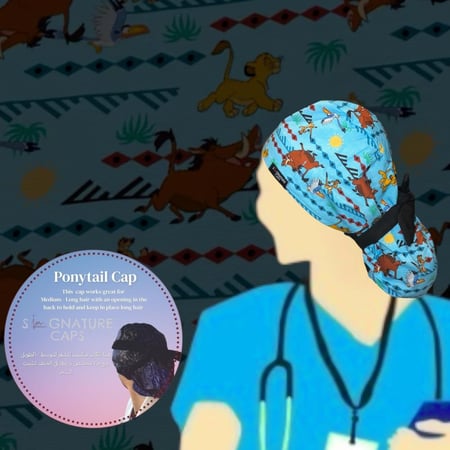 The lion king Surgical Cap