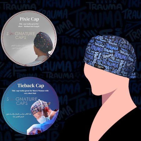 Trauma Surgical Cap "قبعة جراحية"