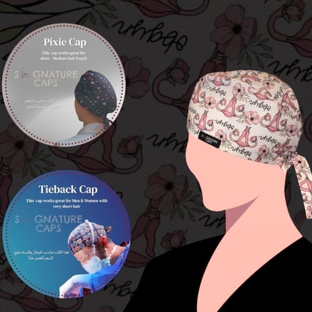 Obgyn Surgical Cap "قبعة جراحية"
