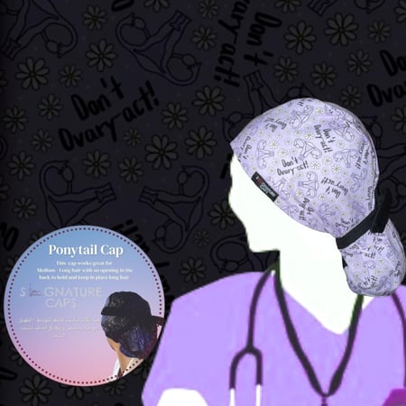 Surgical cap Obgyn Speciality  “قبعة جراحية"