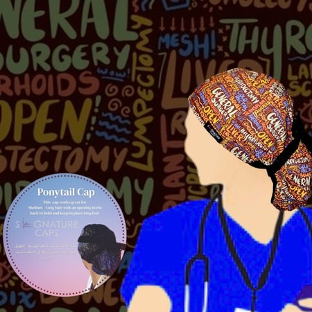 General Surgery Speciality Surgical Cap