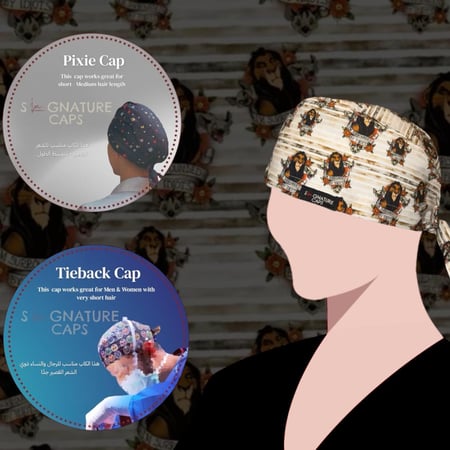 Im surrounded by idiots Surgical cap