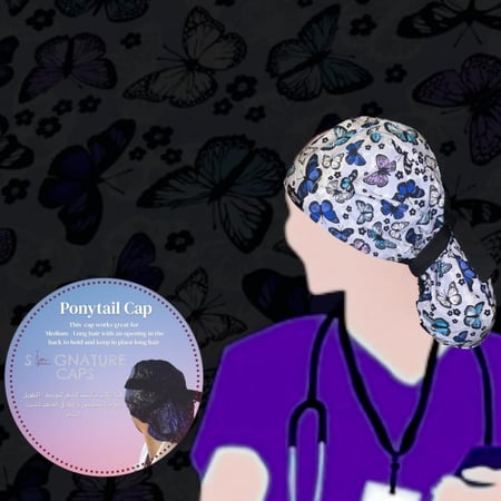 Butterfly Surgical Cap