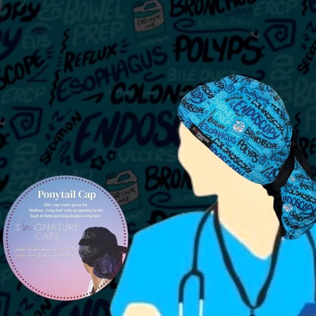 Endoscopy Surgical Cap -قبعة جراحية