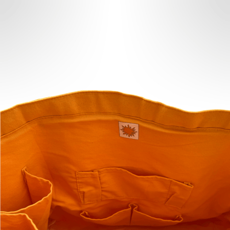 حقيبة من القطن السميك