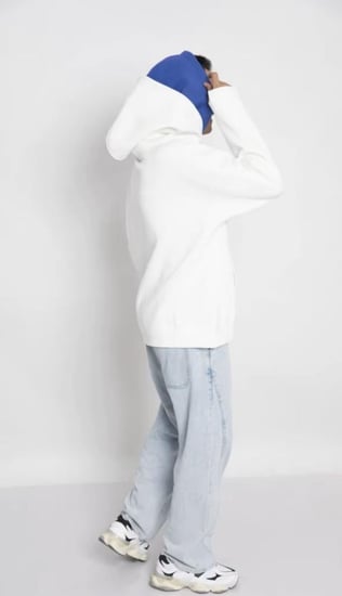 هودي دبل كاب ابيض