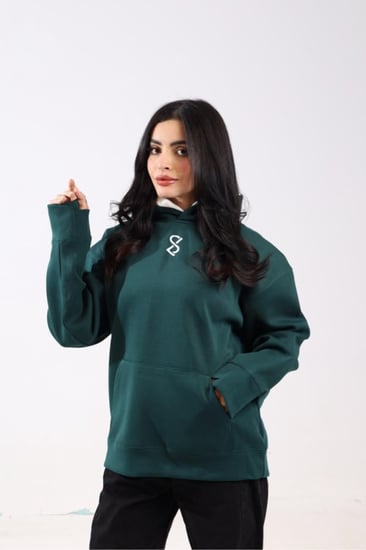 هودي دبل كاب اخضر