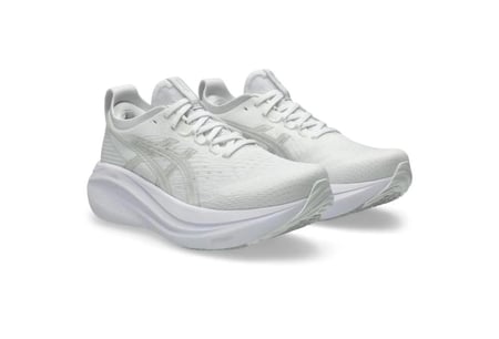 ASICS GEL-NIMBUS 27  WHITE/GLACIER GREY – Master Quality