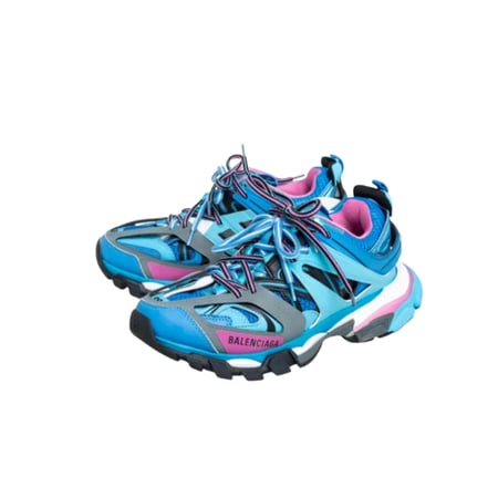 Balenciaga Multicolor mesh and synthetic leather