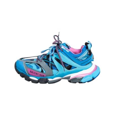 Balenciaga Multicolor mesh and synthetic leather