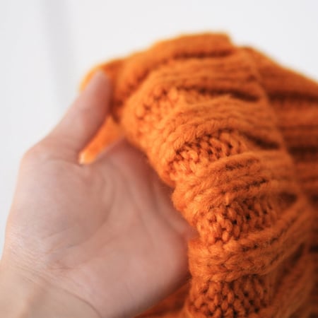 قبعة صوف شتوية دافئة رجالية نسائية لون أصفر قبع رجالي نسائي مخيم