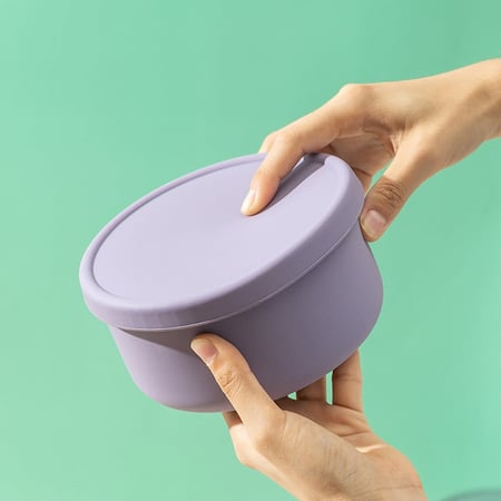 صندوق غداء سيليكون موف للمدرسة طريقة عمل لانش بوکس للكبار للأطفال