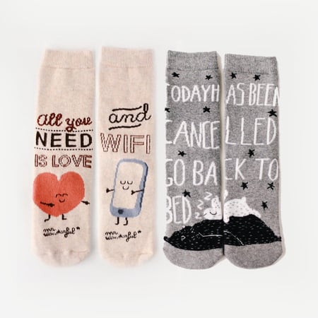 2 مجموعة جوارب Cute